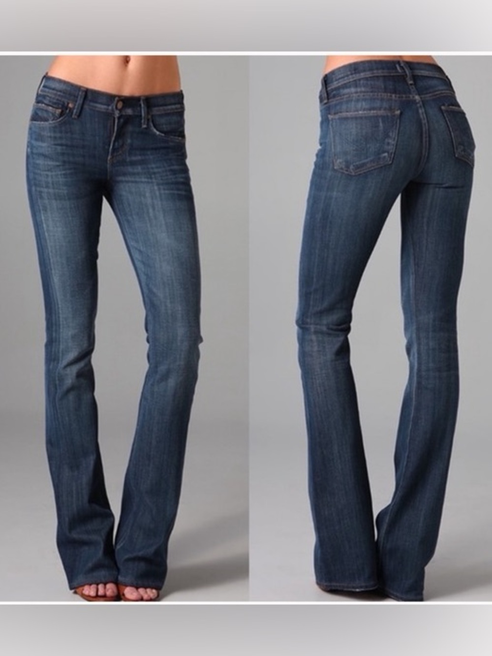 Citizens of Humanity Amber Medium Mid Rise Dark Wash Bootcut Jeans size 28